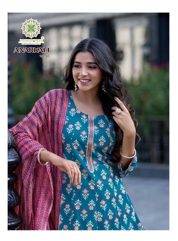 Passion tree anarkali vol 2 Wholesale kurtis suppliers in Kolkata